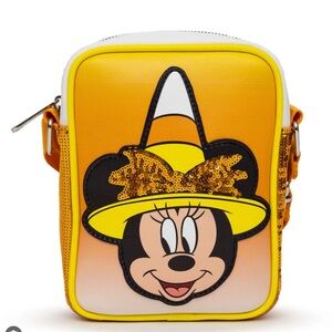 Buckle Down Disney Minnie Mouse Halloween | Vegan Leather Ombré Crossbody